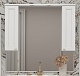 Misty Зеркальный шкаф Латте 105 белый – фотография-6
